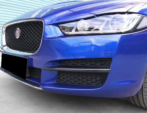  спортивный открыть настежь! под карбон передний бампер молдинг отделка Jaguar XE SE чистый prestige порт Ferio 