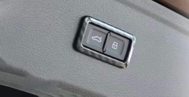 スポーティ全開? カーボン ルック トランクスイッチ カバー アウディ e-トロン e-tron スポーツバック 50クワトロ 55クワトロ Sライン