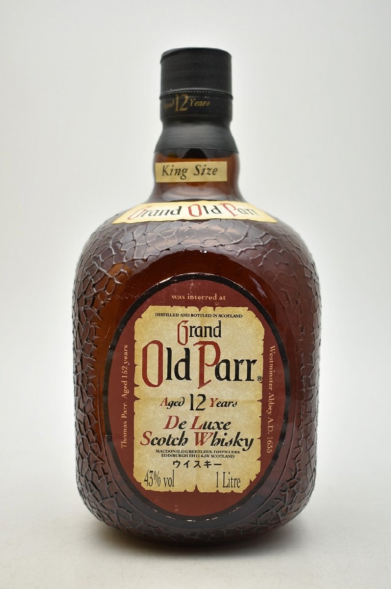 竜酒3264◇未開栓 Grand Old Parr グランド オールドパー 12年 竜酒3264◇未開栓 Grand Old Parr グランド オールドパー 12年