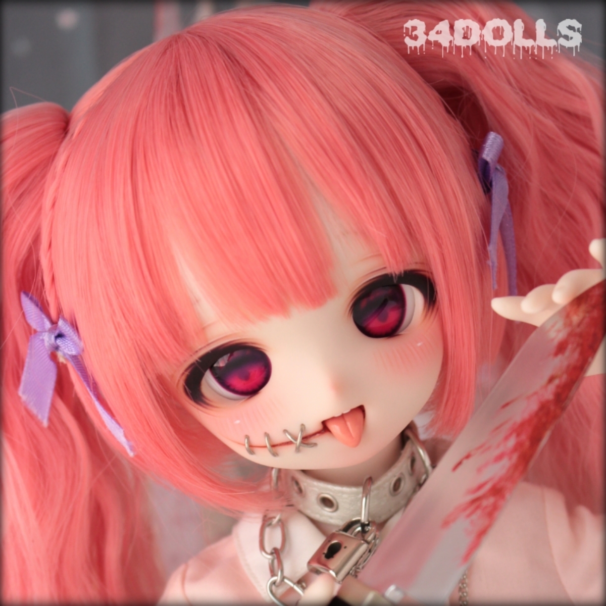 34DOLLS】DDH-01 SW肌 カスタムヘッド+手描きアイ+デカール 34DOLLS】DDH-01 SW肌 カスタムヘッド+手描きアイ+デカール