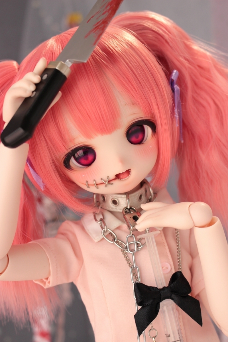 34DOLLS】DDH-01 SW肌 カスタムヘッド+手描きアイ+デカール 34DOLLS】DDH-01 SW肌 カスタムヘッド+手描きアイ+デカール