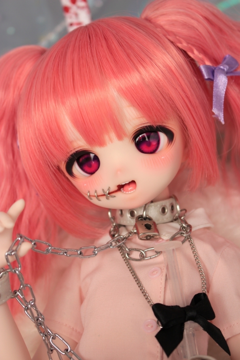 34DOLLS】DDH-01 SW肌 カスタムヘッド+手描きアイ+デカール 34DOLLS】DDH-01 SW肌 カスタムヘッド+手描きアイ+デカール