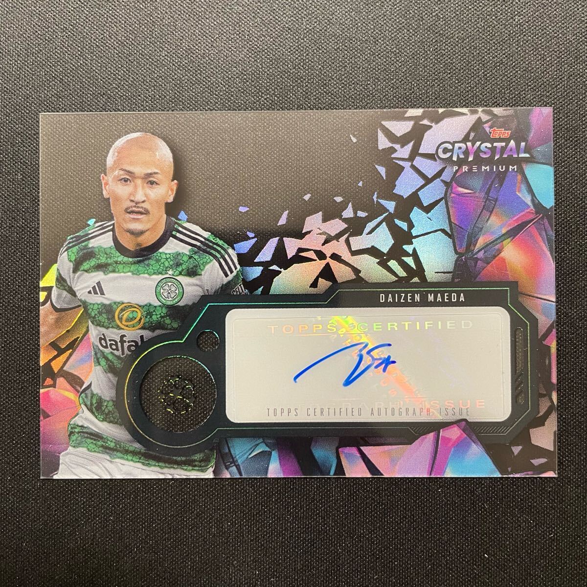 2023-24 Topps UEFA Japan Edition Daizen Maeda Auto Celtic