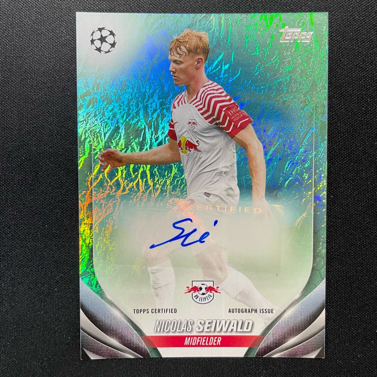 2023-24 Topps UEFA Jade Edition Nicolas Seiwald Auto RB 2023-24 Topps UEFA Jade Edition Nicolas Seiwald Auto RB