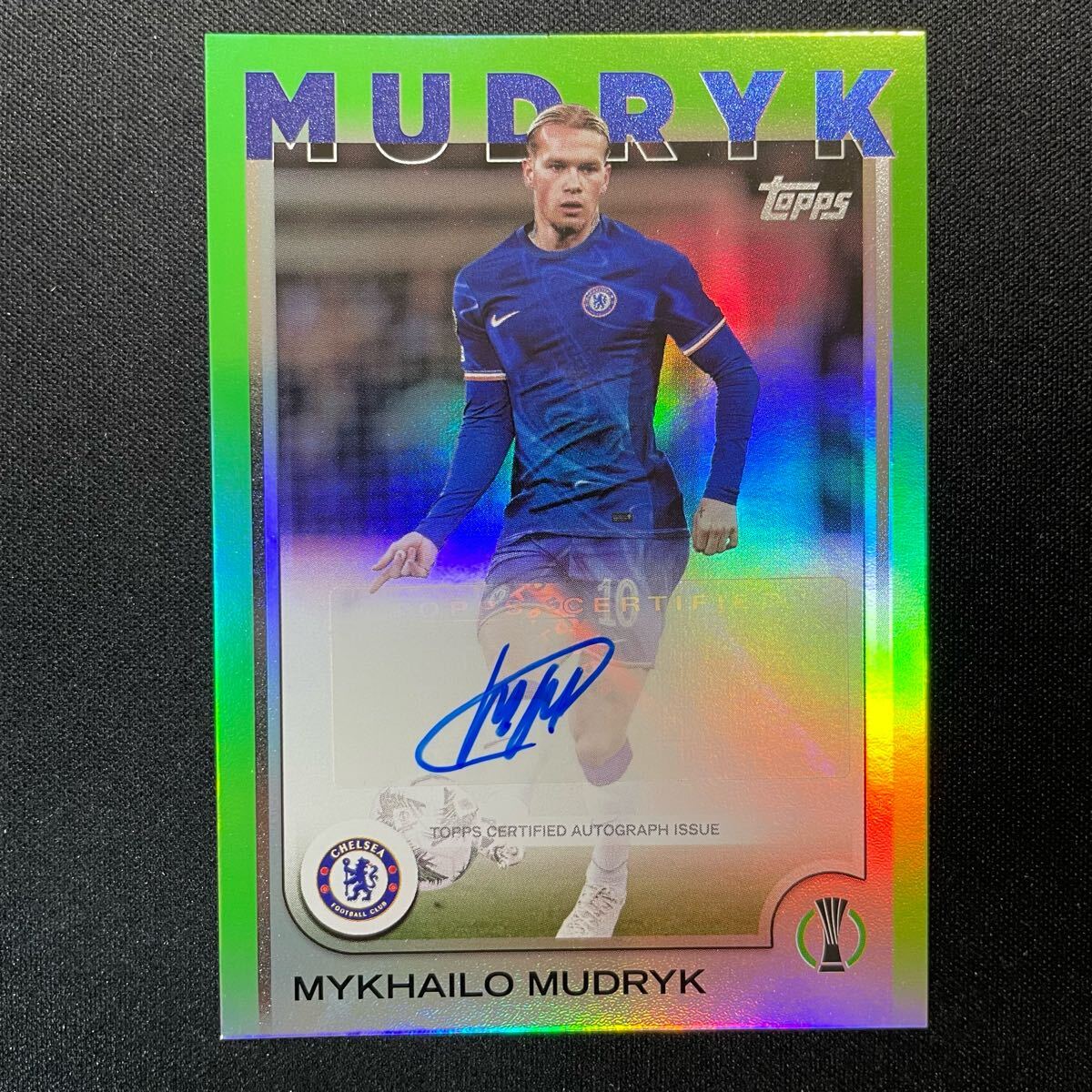 23-24 Topps MUDRYK ムドリク インサート 直筆サイン ND - メルカリ