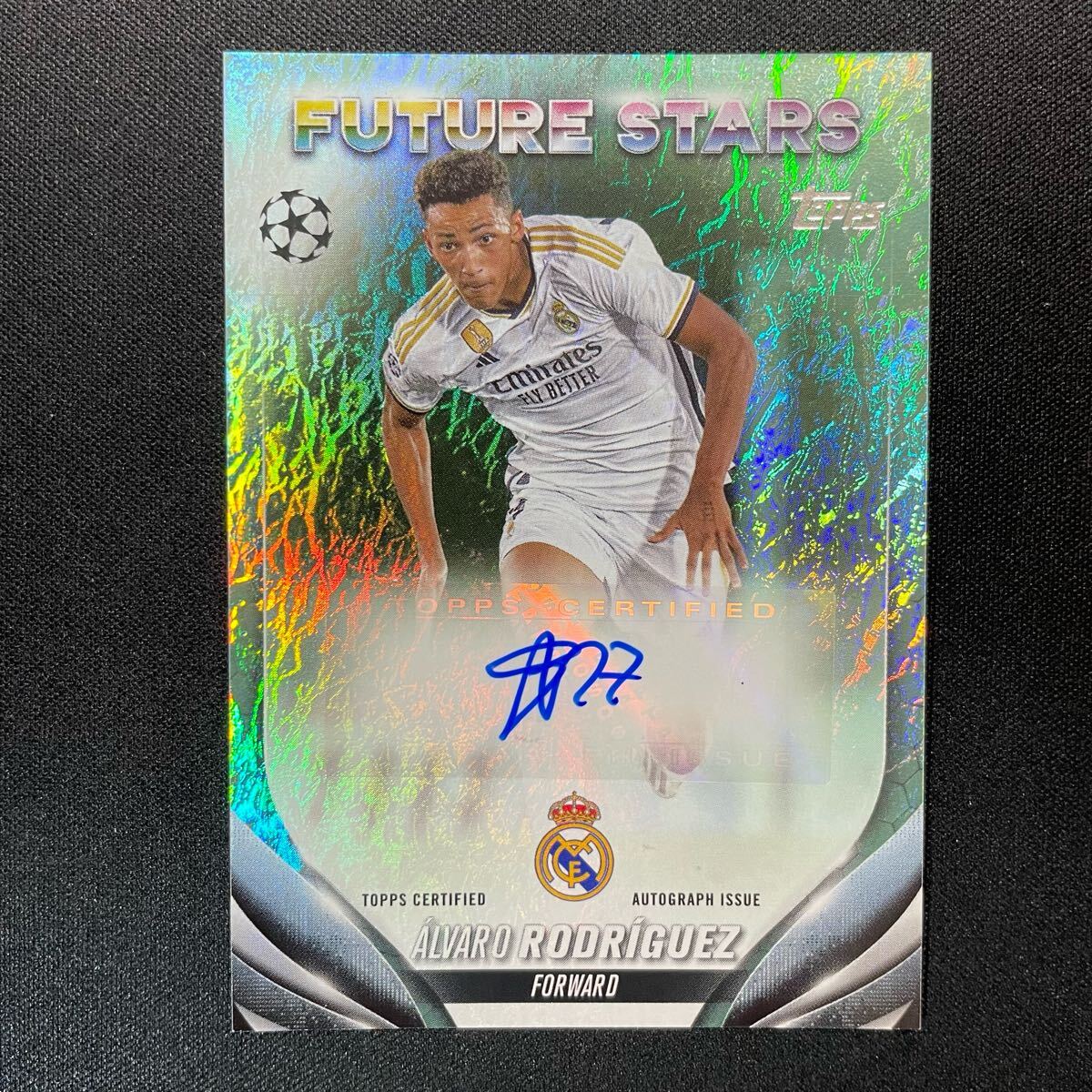 2023-24 Topps UEFA Jade Edition Alvaro Rodriguez Auto Real 2023-24 Topps UEFA Jade Edition Alvaro Rodriguez Auto Real