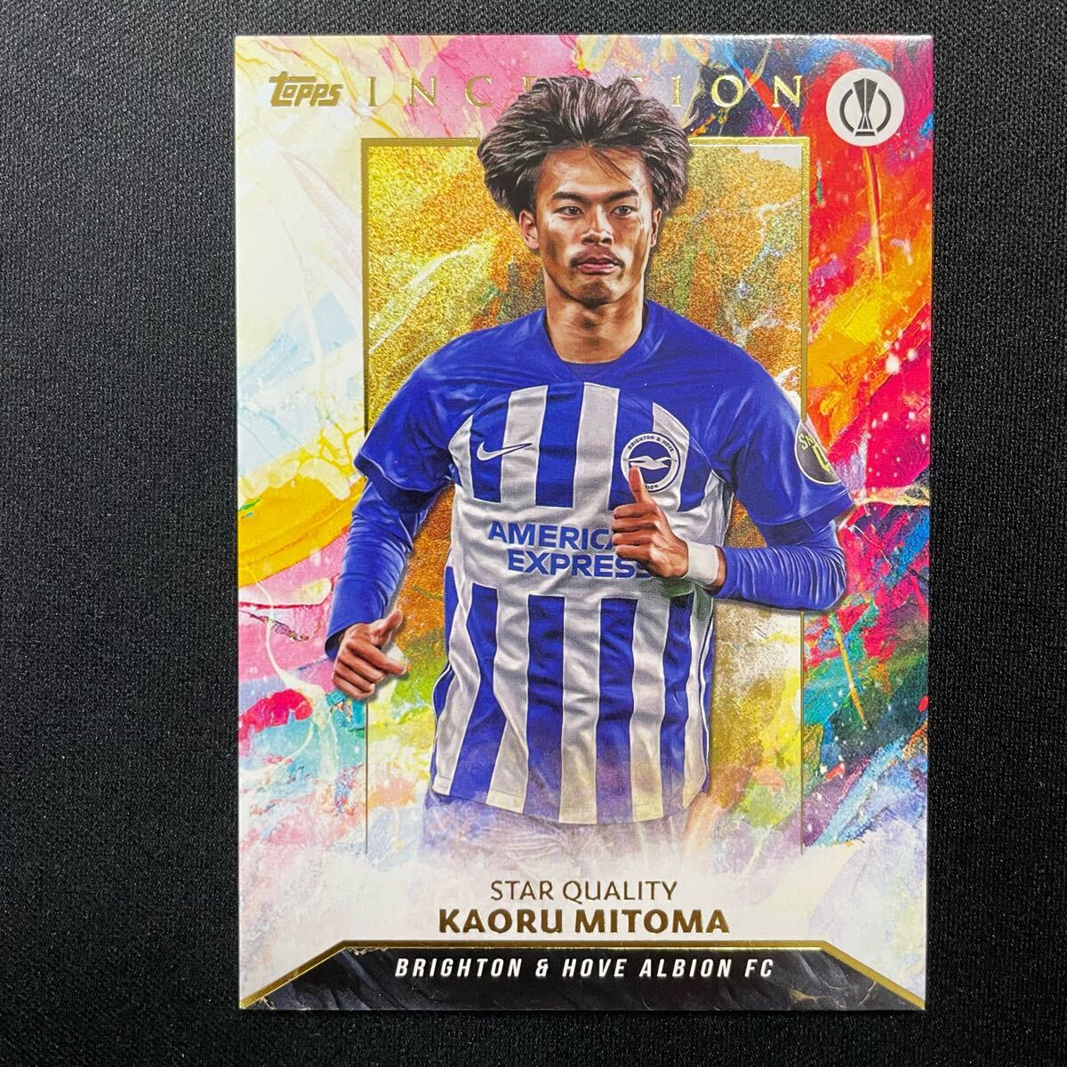 2023-24 Topps Inception UEFA Star Quality Kaoru Mitoma 2023-24 Topps Inception UEFA Star Quality Kaoru Mitoma
