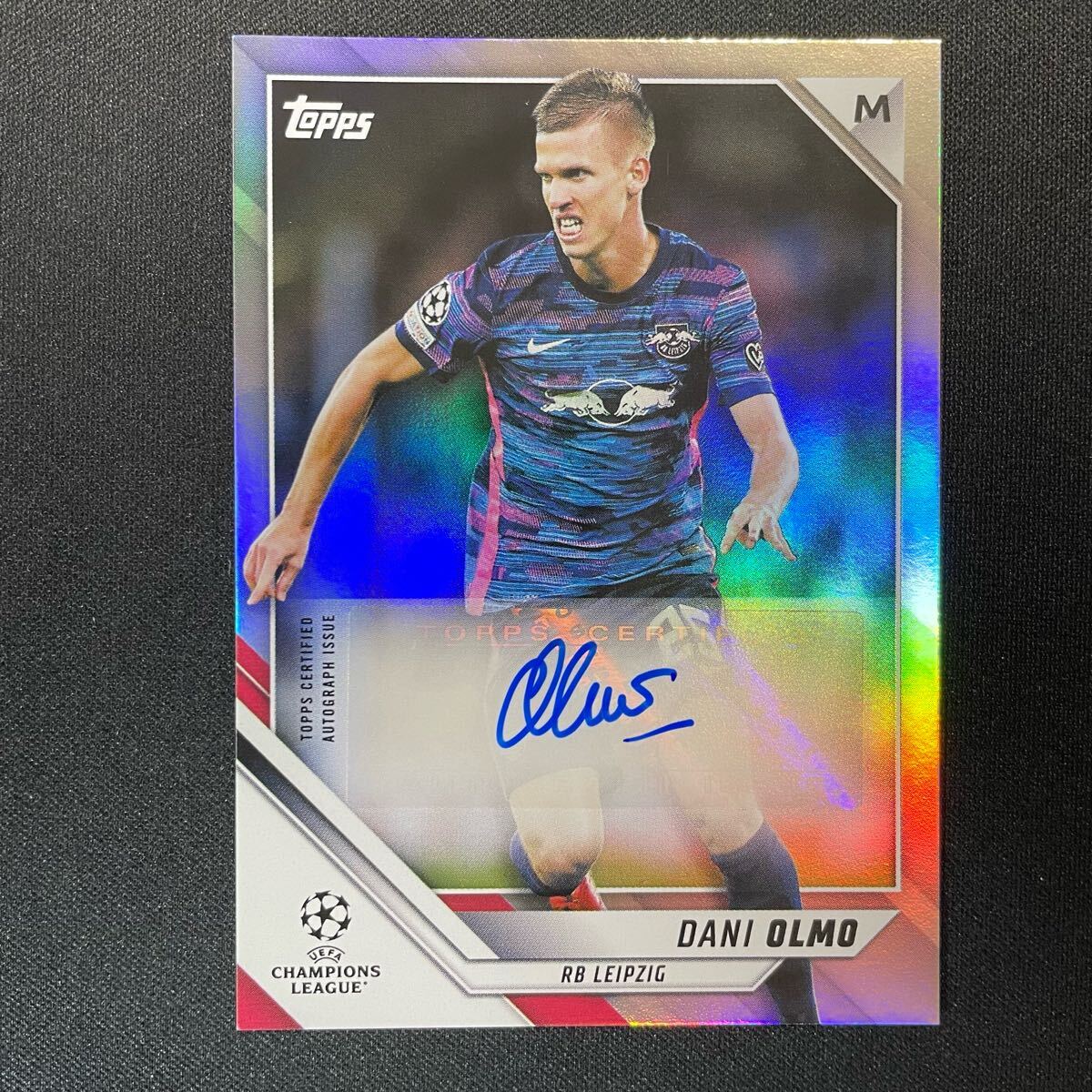 宅配便配送 UEFA Topps 2021-22 Club RB Auto Olmo Dani Competitions その他