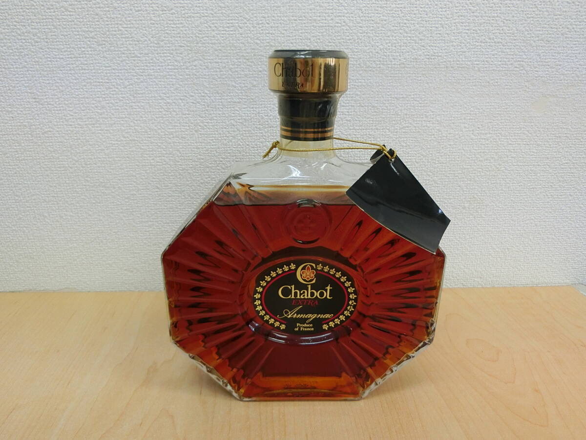 1082) 未開栓 Chabot EXTRA Armagnac シャボーエクストラ 1082) 未開栓 Chabot EXTRA Armagnac シャボーエクストラ