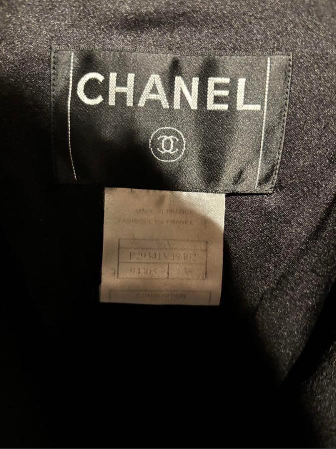 CHANEL　シャネル　フード　コート　トグルボタン　ココマーク　黒