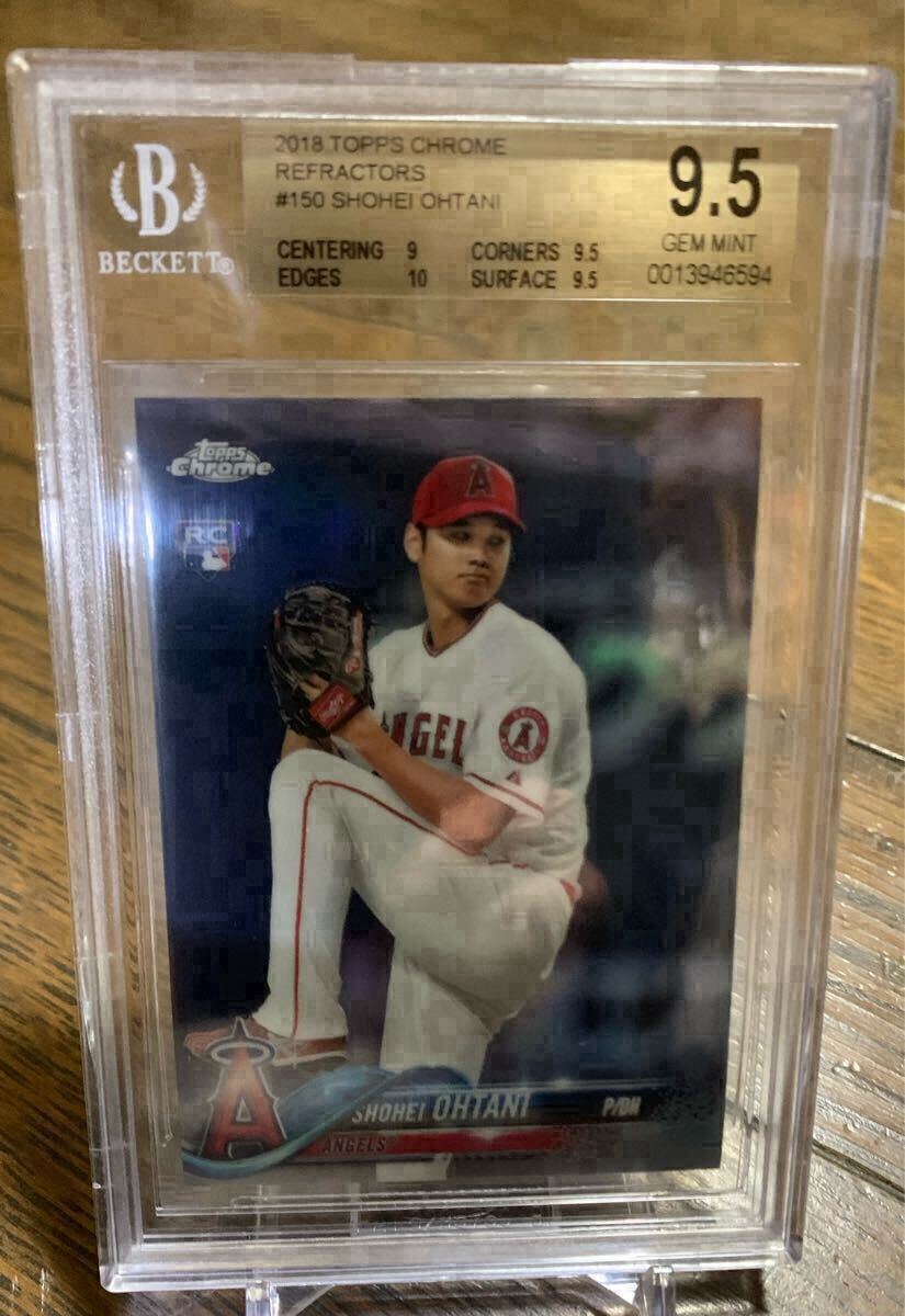激レア☆BGS鑑定9.5 GEM MINT☆大谷翔平ルーキーカード☆2018 激レア☆BGS鑑定9.5 GEM MINT☆大谷翔平ルーキーカード☆2018