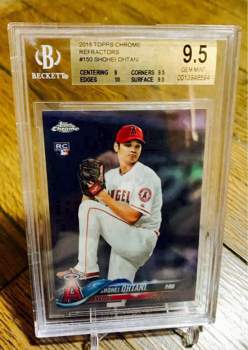 激レア☆BGS鑑定9.5 GEM MINT☆大谷翔平ルーキーカード☆2018 激レア☆BGS鑑定9.5 GEM MINT☆大谷翔平ルーキーカード☆2018