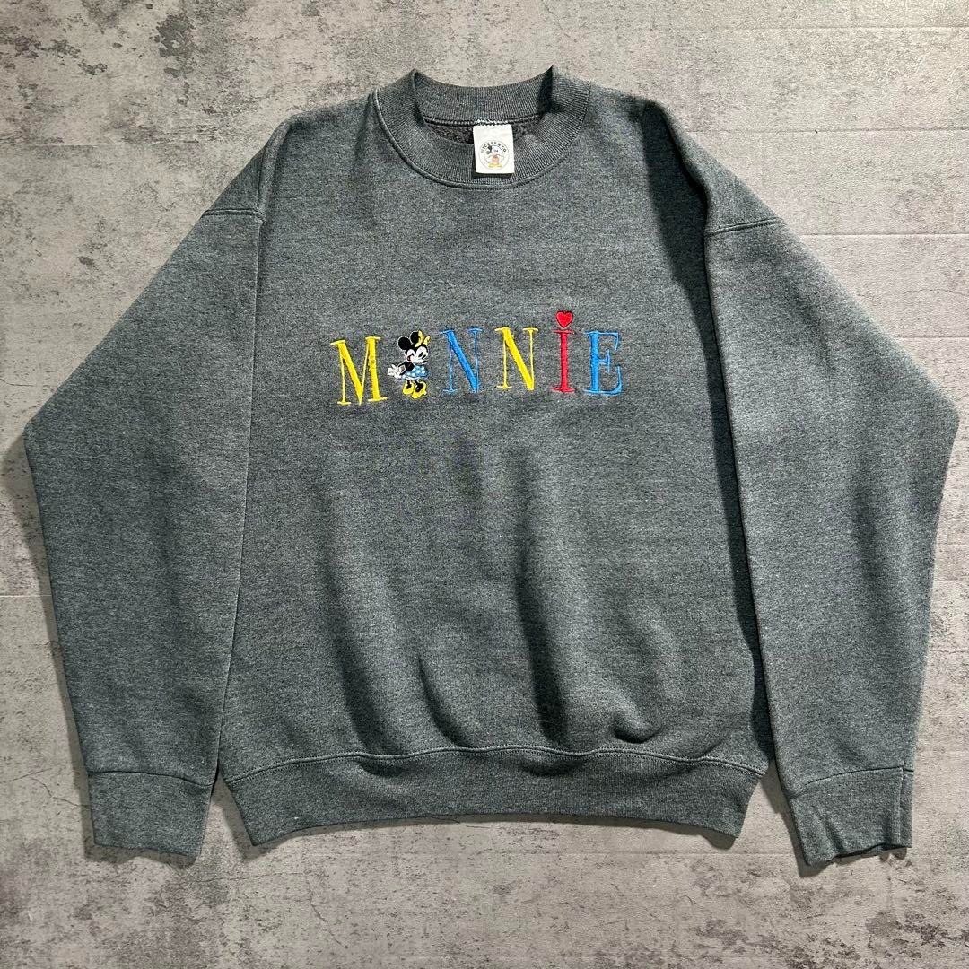 90年代 USA製 MICKEY&Co ヴィンテージ ディズニー ミニー 刺繍 90年代 USA製 MICKEY&Co ヴィンテージ ディズニー ミニー 刺繍