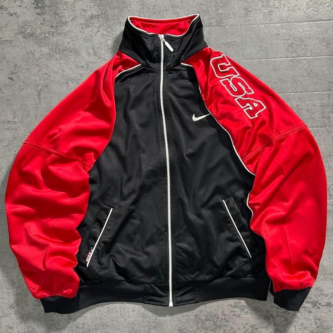 入手困難 90年代 オールド ナイキ NIKE USA トラックジャケット 入手困難 90年代 オールド ナイキ NIKE USA トラックジャケット