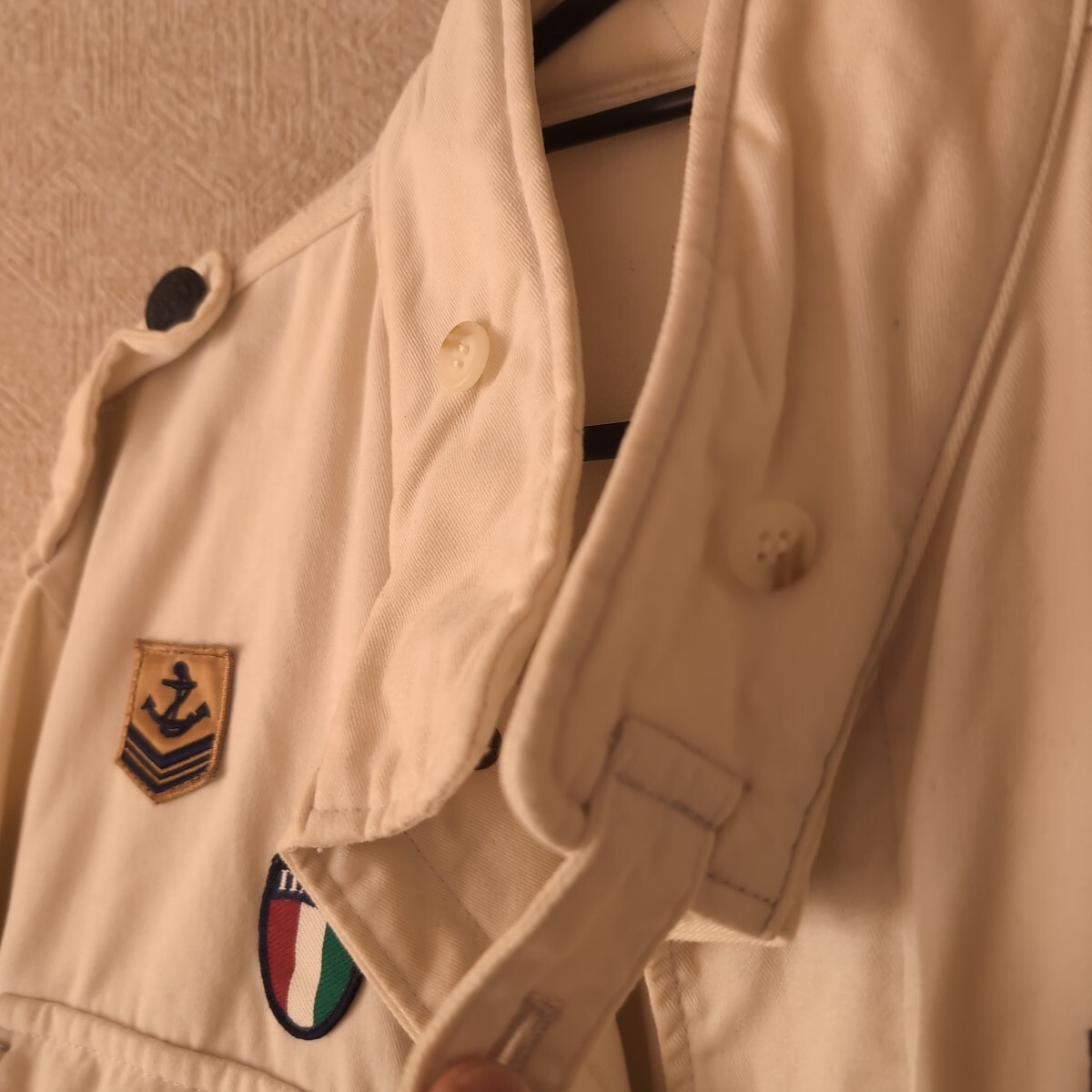 シナコバ ジャケット Lサイズ ベージュ系 ホワイト系_画像10