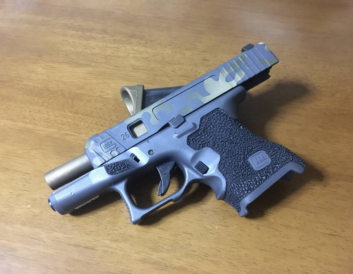 東京マルイ glock26 ガスガン ステッピング加工 カスタム