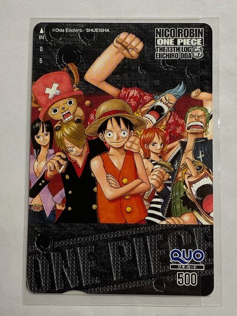 限定QUOカード】 非売品 ワンピース総集編 THE 13th LOG 限定QUOカード】 非売品 ワンピース総集編 THE 13th LOG