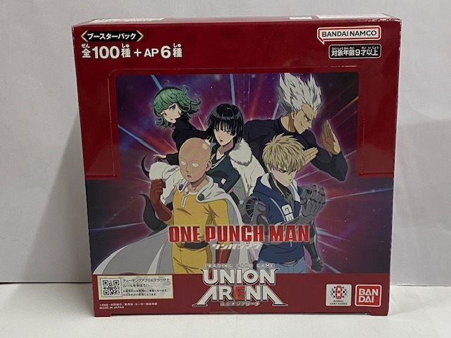 ユニオンアリーナ】 未開封新品 ワンパンマン BOX (16パック入り ユニオンアリーナ】 未開封新品 ワンパンマン BOX (16パック入り