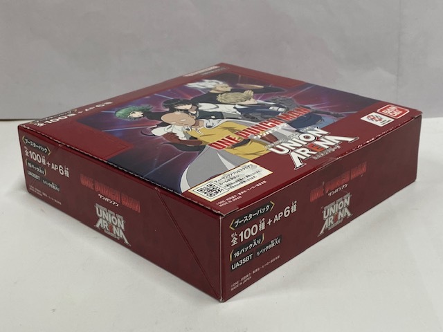 ユニオンアリーナ】 未開封新品 ワンパンマン BOX (16パック入り ユニオンアリーナ】 未開封新品 ワンパンマン BOX (16パック入り