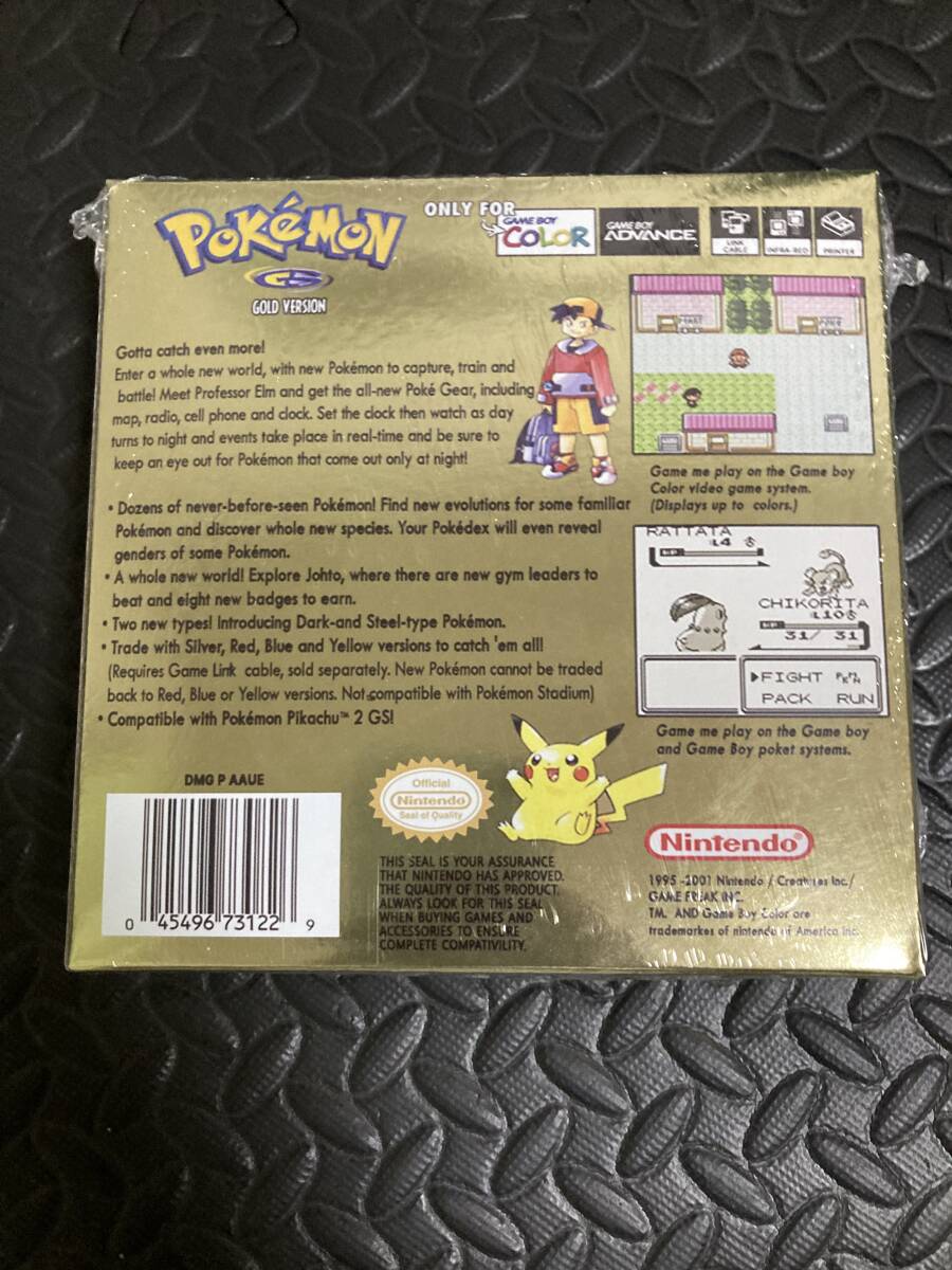 Nintendo ゲームボーイ ソフト ポケットモンスター 金 北米版 Nintendo ゲームボーイ ソフト ポケットモンスター 金 北米版