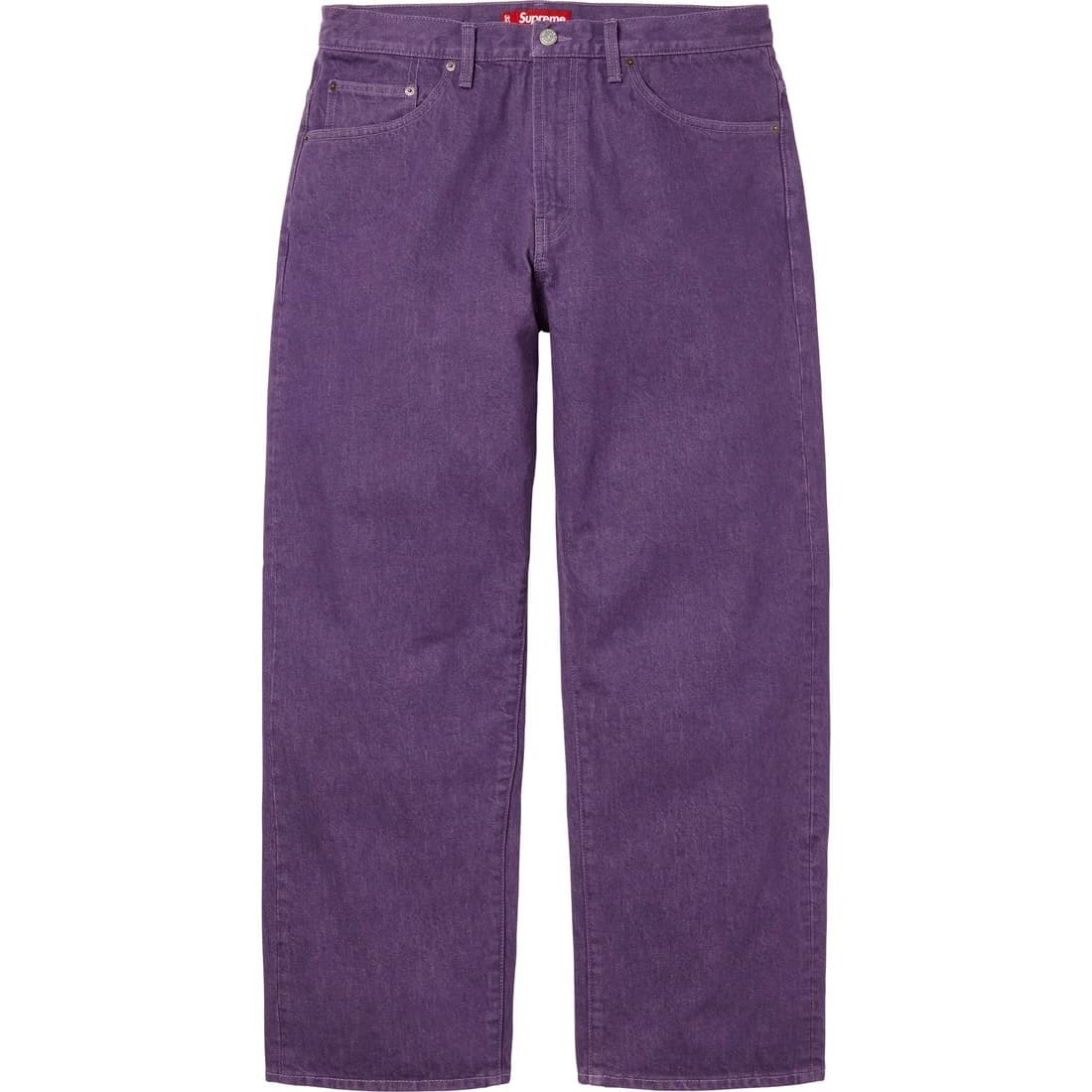 即決 新品 国内正規品 25SS Supreme Baggy Jean purple 30 即決 新品 国内正規品 25SS Supreme Baggy Jean purple 30