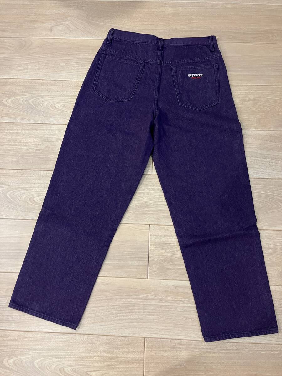 即決 新品 国内正規品 25SS Supreme Baggy Jean purple 30 即決 新品 国内正規品 25SS Supreme Baggy Jean purple 30