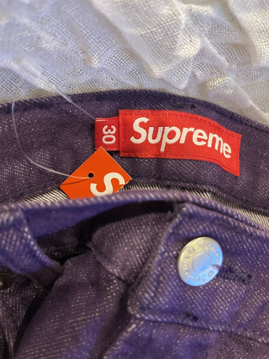 即決 新品 国内正規品 25SS Supreme Baggy Jean purple 30 即決 新品 国内正規品 25SS Supreme Baggy Jean purple 30