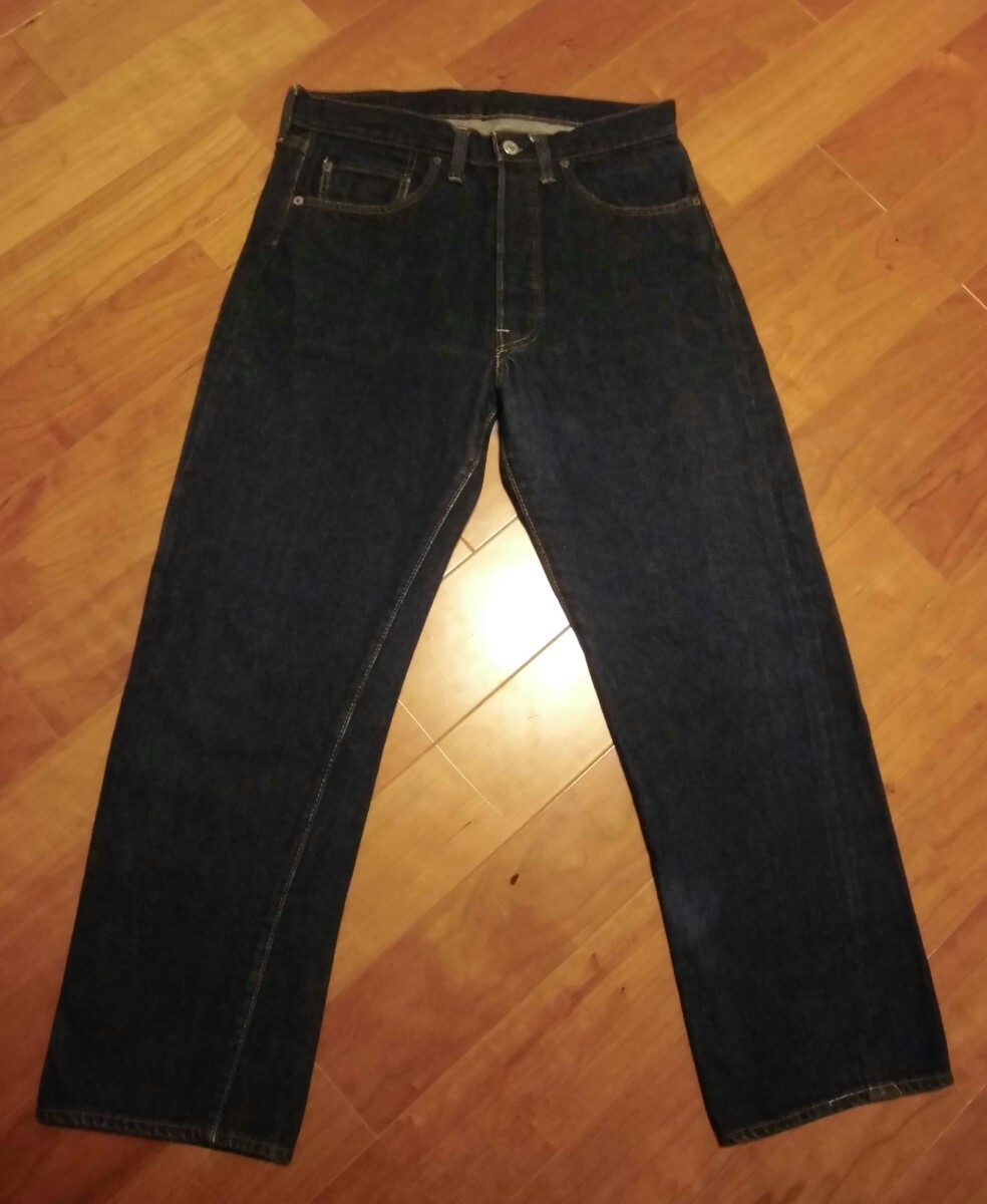 LEVI'S オリジナル 濃紺 リーバイス 501 66前期 75年5月 6番 W LEVI'S オリジナル 濃紺 リーバイス 501 66前期 75年5月 6番 W