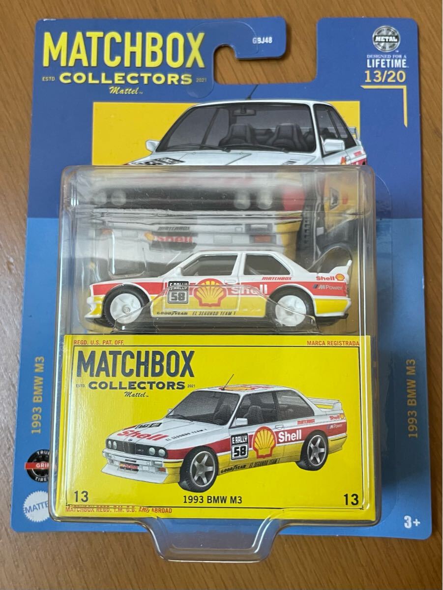 MB 1993 BMW M3 SHELL BMW 3 Series E30 Coupe　 マッチボックス　コレクターズ