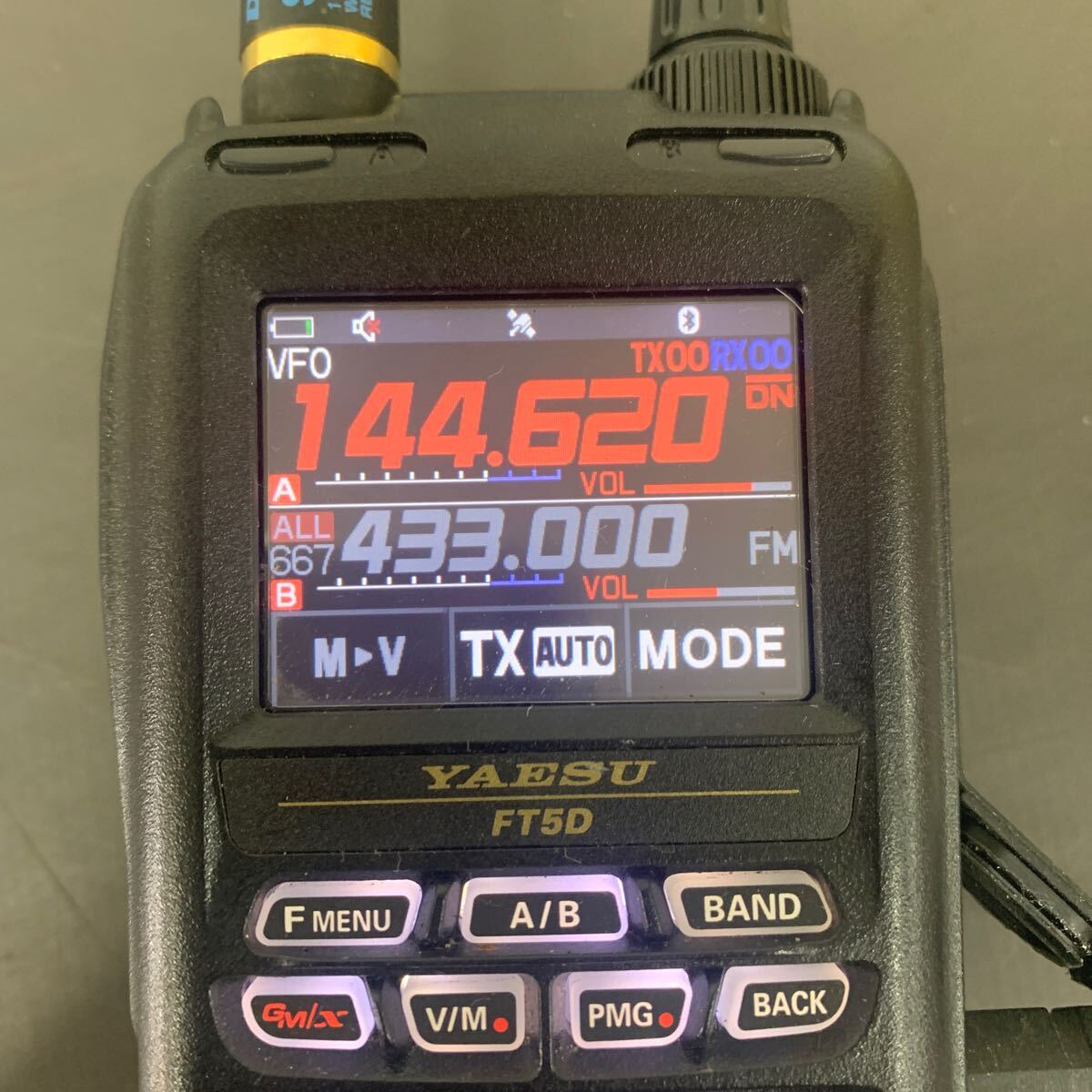 040265. FT5D. YAESU.デジタルトランシーバー.高精細フルカラー 040265. FT5D. YAESU.デジタルトランシーバー.高精細フルカラー