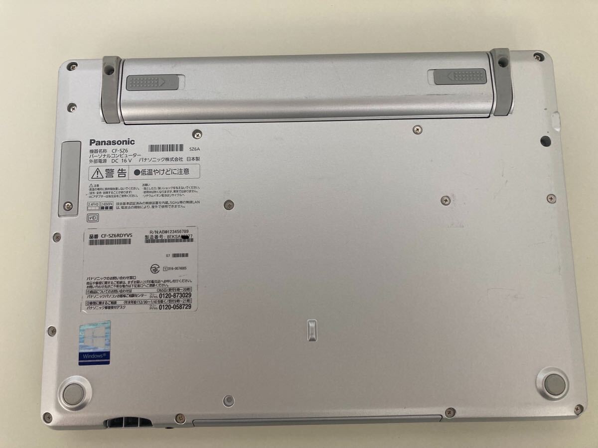 ジャンク品【通電確認済】パナソニックノートパソコンレッツ ジャンク品【通電確認済】パナソニックノートパソコンレッツ