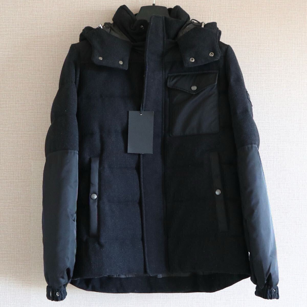 1円〜 新品 TATRAS Rライン ダウンジャケット 02 ブラック 1円〜 新品 TATRAS Rライン ダウンジャケット 02 ブラック