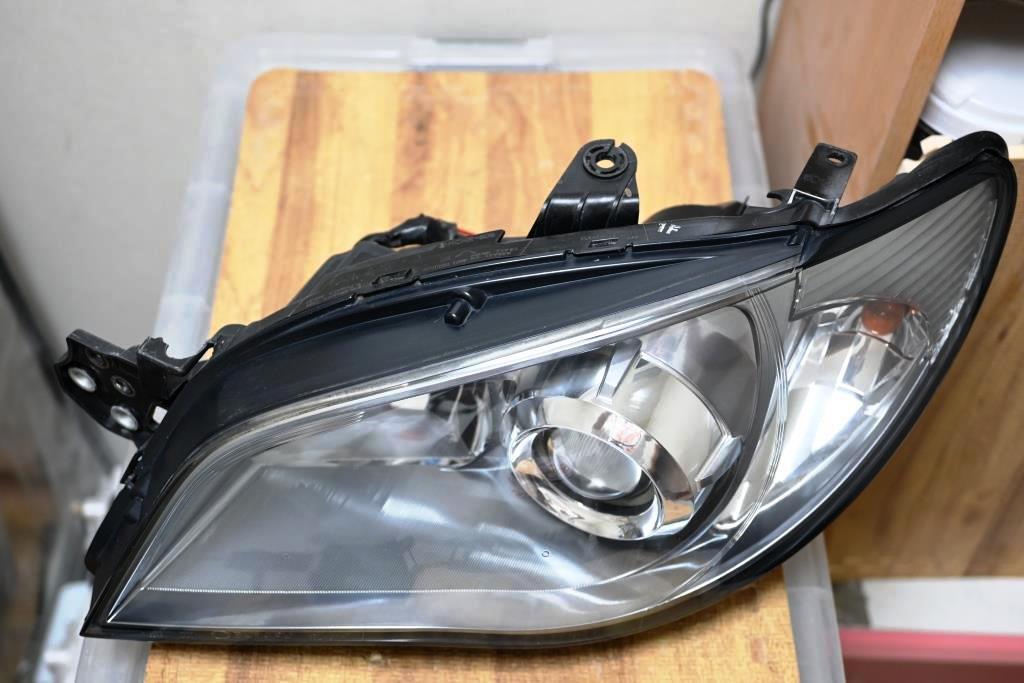  красивый пожелтение нет серый металлизированный SUBARU GD GG GGA GGC WRX ястреб глаз Impreza оригинальный галоген передняя фара левый и правый в комплекте ICHIKOH 1770 1F ①