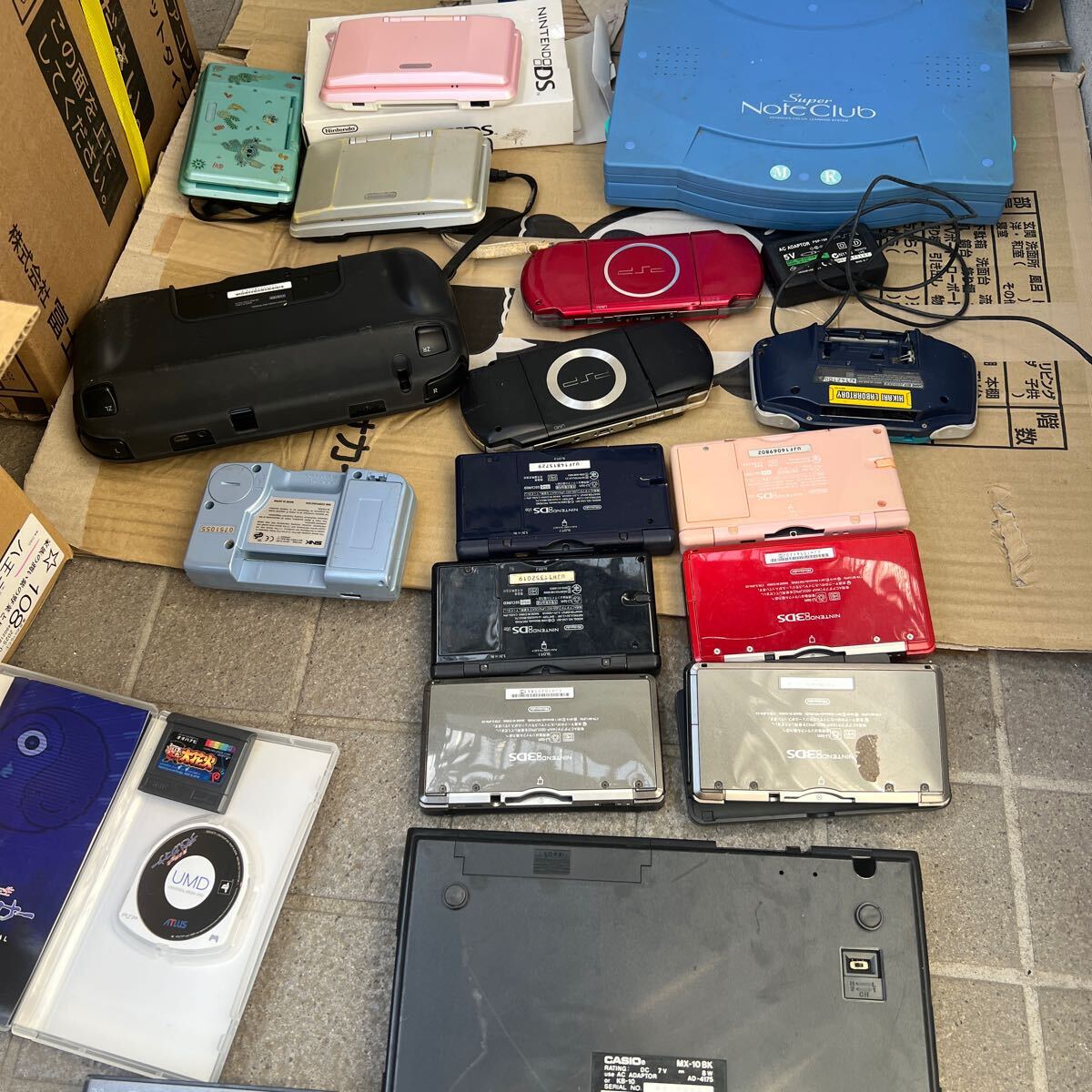 Nintendo 3DS(3台)/psp-3000/psp-1000/casio mx-10/ds lite(3台 Nintendo 3DS(3台)/psp-3000/psp-1000/casio mx-10/ds lite(3台