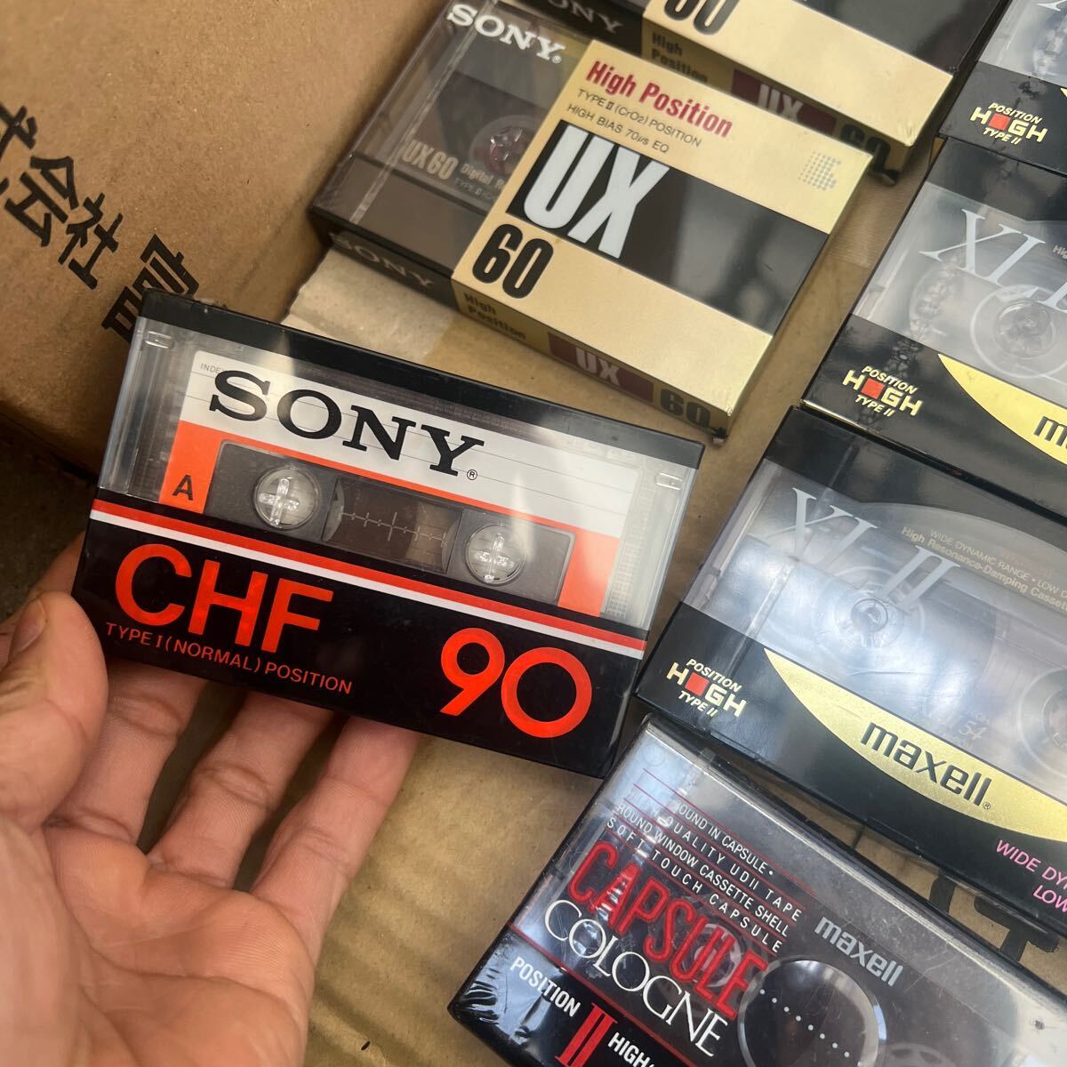 カセットテープ SONY maxell AXIA TDK 30巻セット 未使用(記録 カセットテープ SONY maxell AXIA TDK 30巻セット 未使用(記録