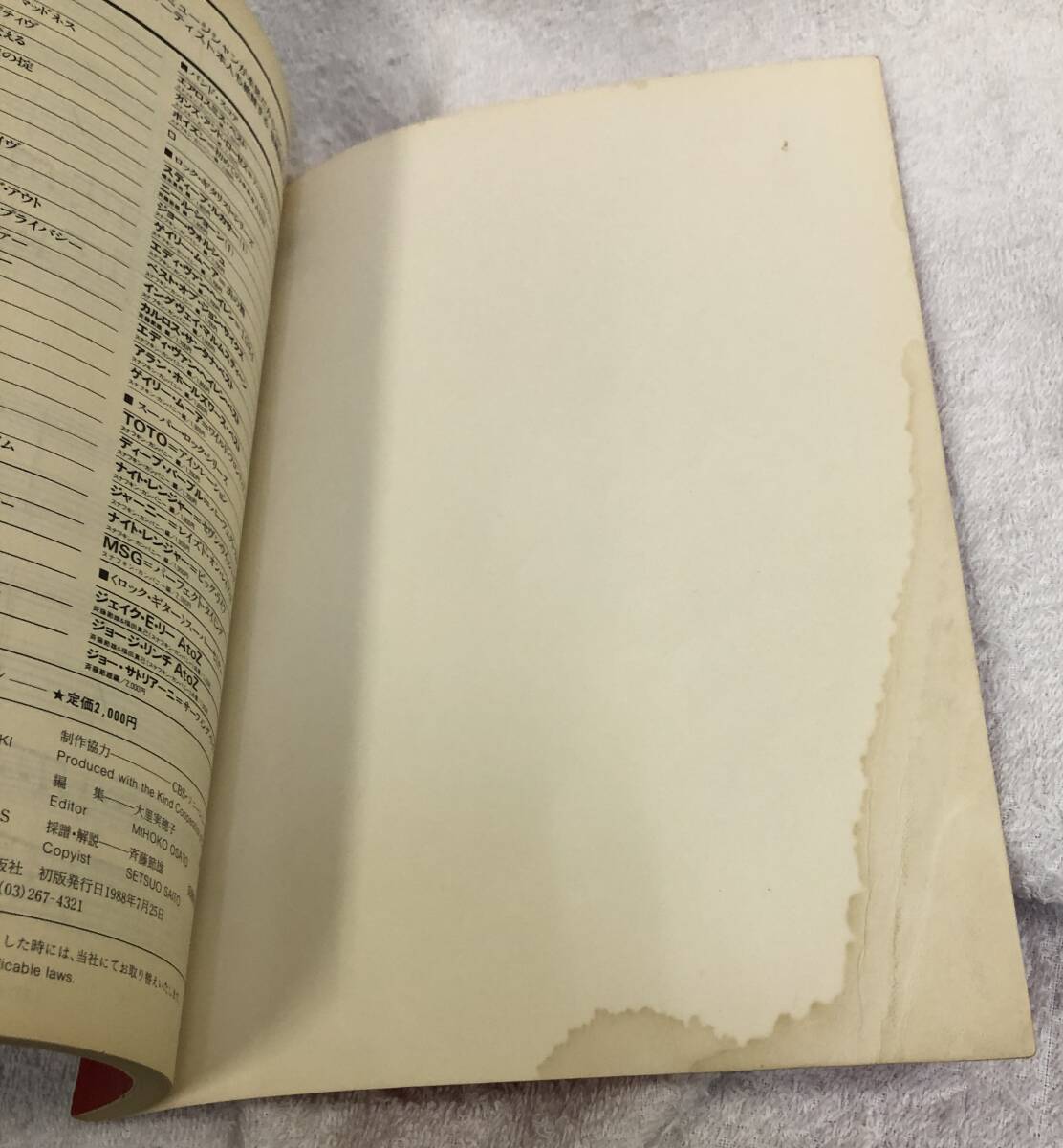 ジョー・サトリアーニ　サーフィング・ウィズ・ジ・エイリアン ギタースコア_画像8