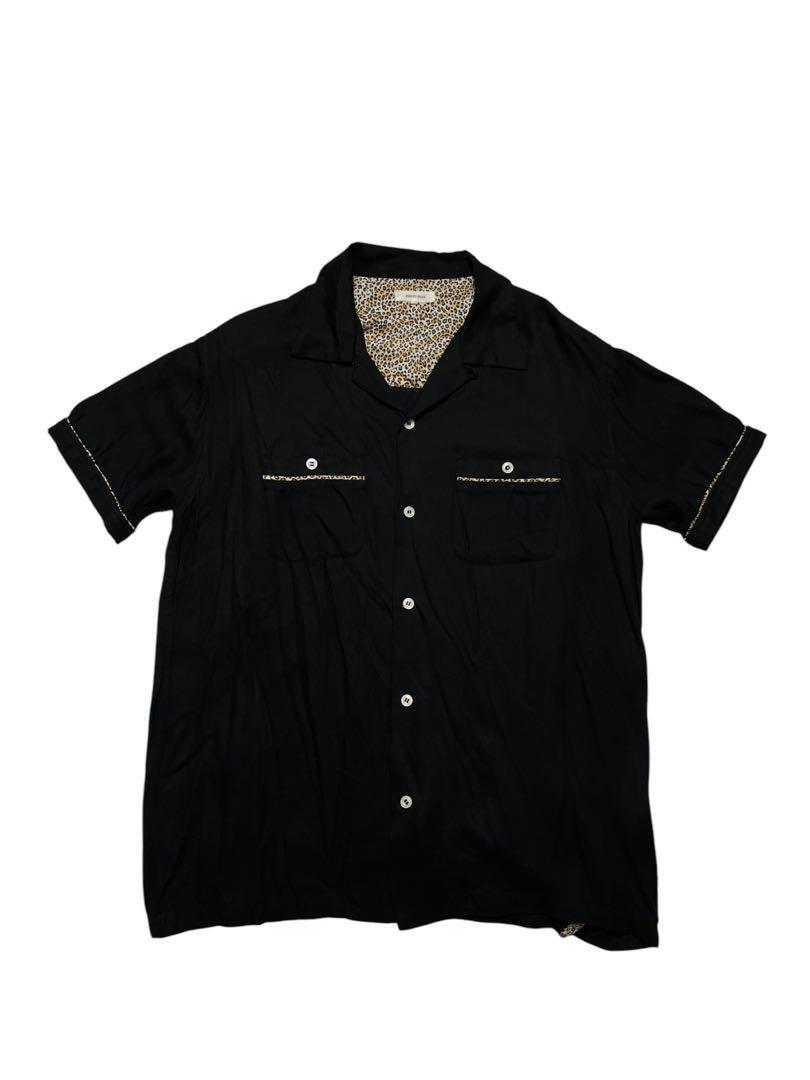 FREAK'S STORE レオパード オープンカラーシャツ L ワコ ヒョウ FREAK'S STORE レオパード オープンカラーシャツ L ワコ ヒョウ
