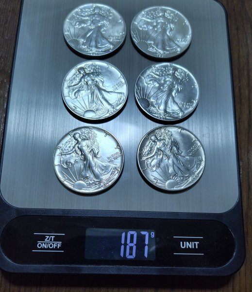 送料無料】「イーグル銀貨」 純銀 1オンス銀貨×6枚セット (北 送料無料】「イーグル銀貨」 純銀 1オンス銀貨×6枚セット (北