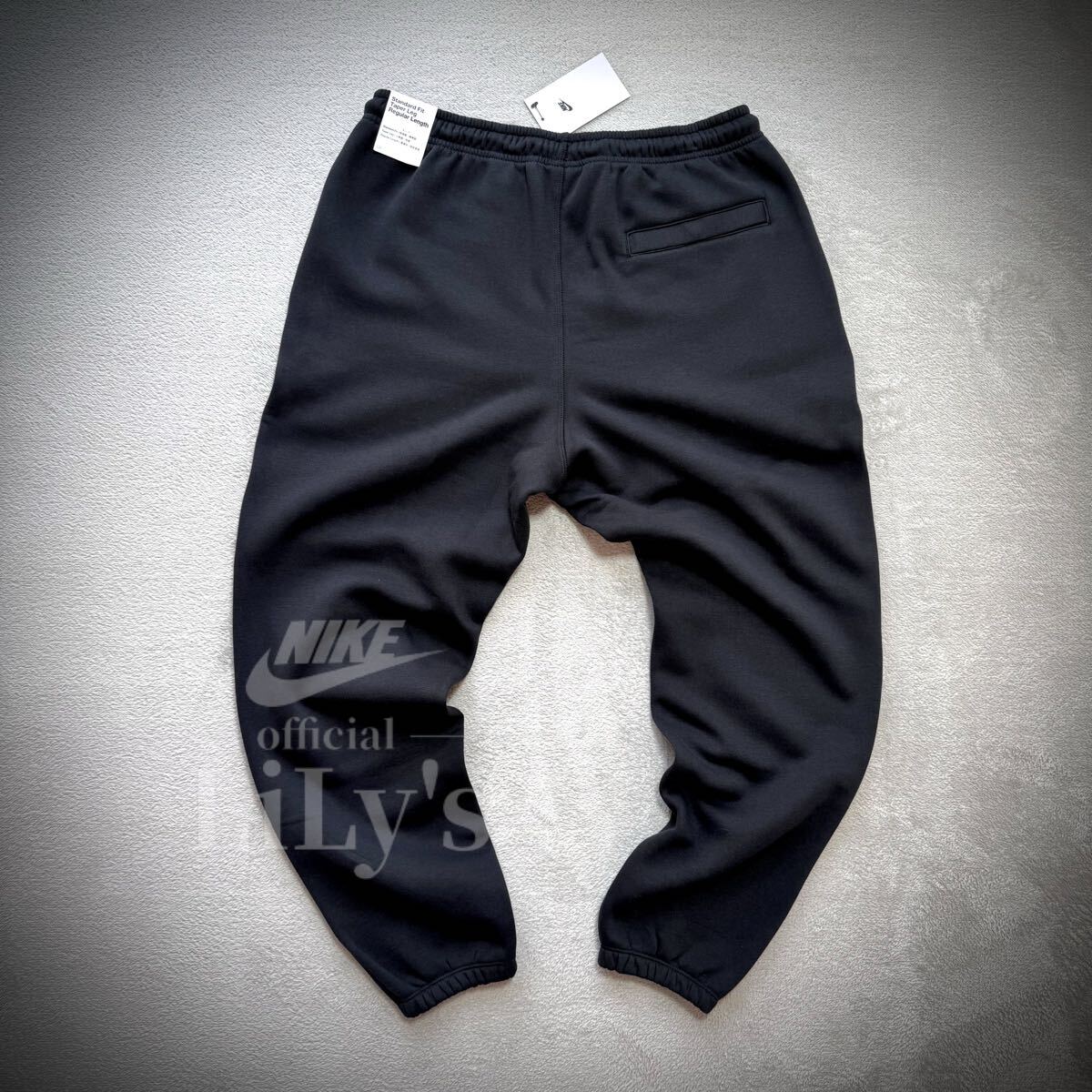 【NIKE】2カラー ロゴ ジョガーパンツ / 送料無料 新品 NIKEジョガーパンツ XLサイズ FV4454 黒 オレンジ ロゴ