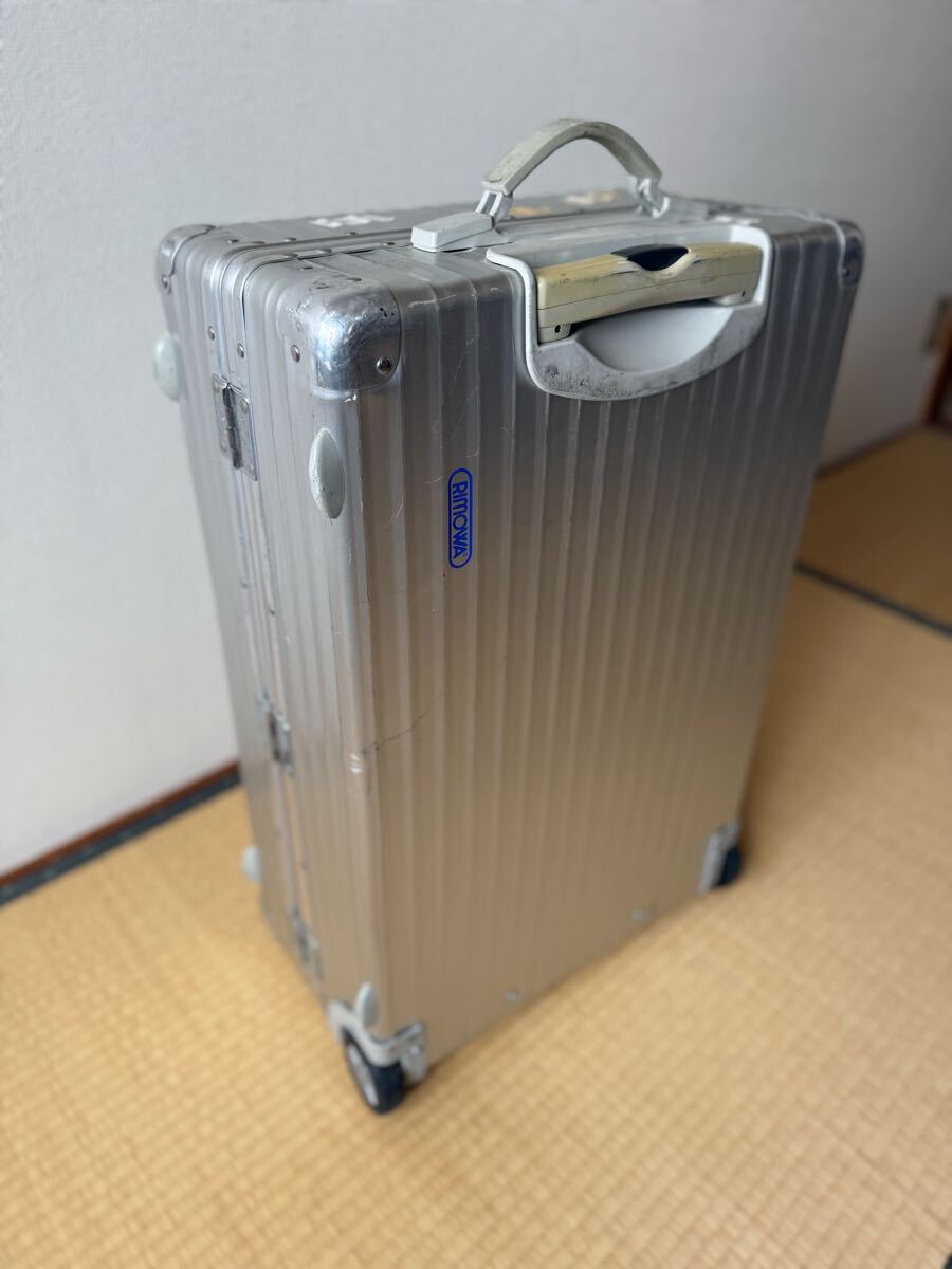 中古品】【廃盤】RIMOWA リモワ キャリーケース 2輪 クラシック 中古品】【廃盤】RIMOWA リモワ キャリーケース 2輪 クラシック