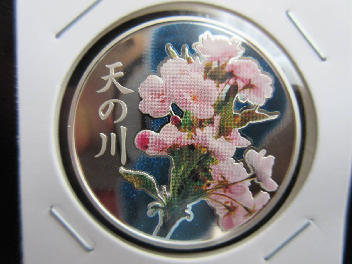 ☆桜の通り抜け2013年プルーフ貨幣セット出し・銀メダル(天の川 ☆桜の通り抜け2013年プルーフ貨幣セット出し・銀メダル(天の川