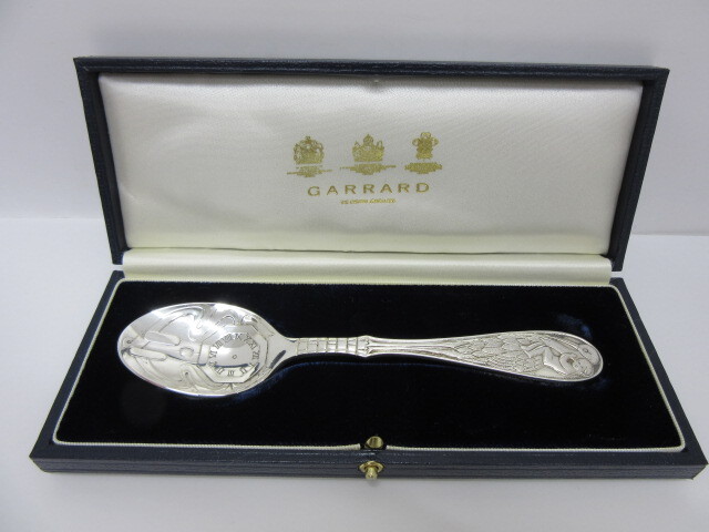 工芸品祭 未使用 GARRADO ガラード スプーン 純銀 シルバー 銀 工芸品祭 未使用 GARRADO ガラード スプーン 純銀 シルバー 銀