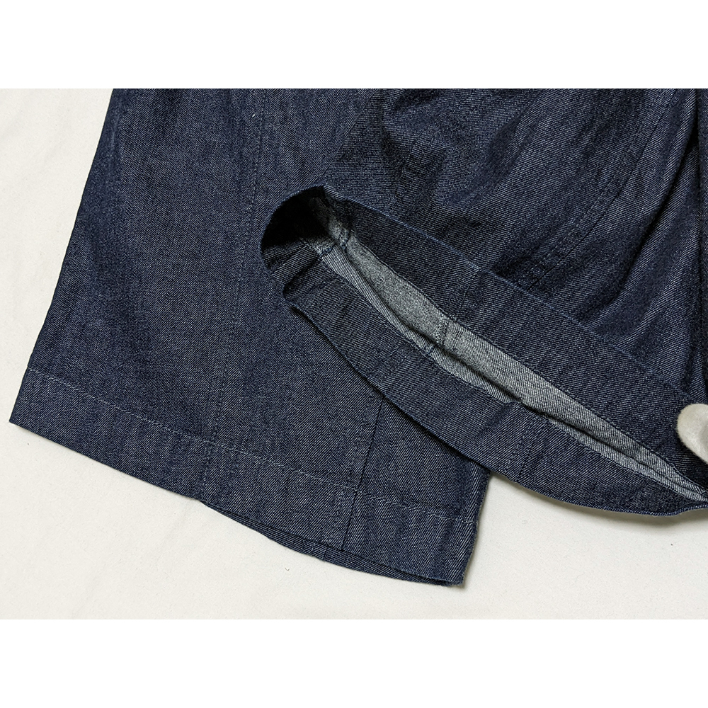 ZUCCa 24AW サルエルデニムパンツ S 定価49,500円 イージー ZUCCa 24AW サルエルデニムパンツ S 定価49,500円 クロップド