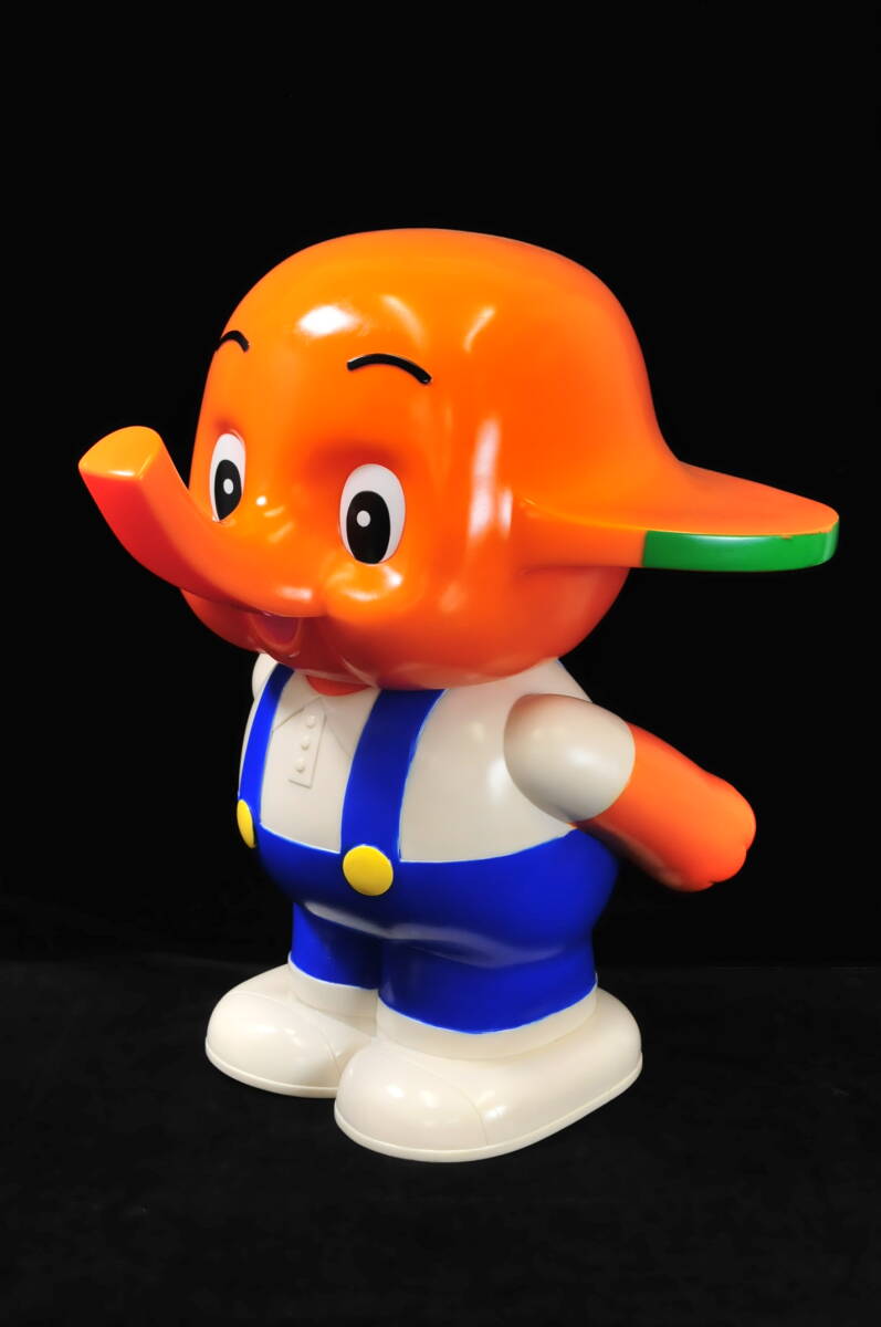 サトちゃん 貯金箱 高さ:約45cm コインバンク 箱無 ソフビ人形 サトちゃん 貯金箱 高さ:約45cm コインバンク 箱無 ソフビ人形
