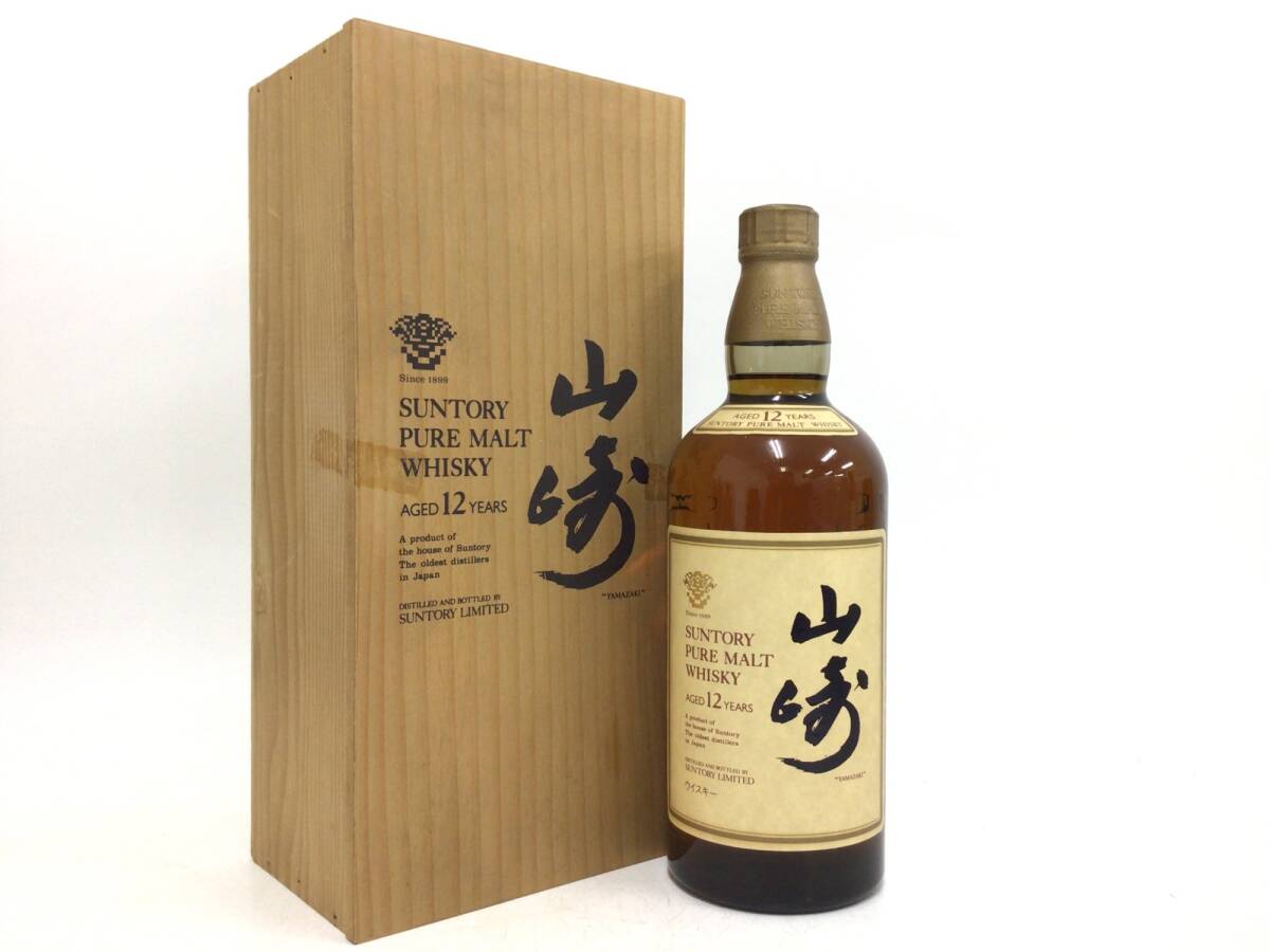 ウイスキー whisky サントリー 山崎 12年 ピュアモルト 金花 ウイスキー whisky サントリー 山崎 12年 ピュアモルト 金花