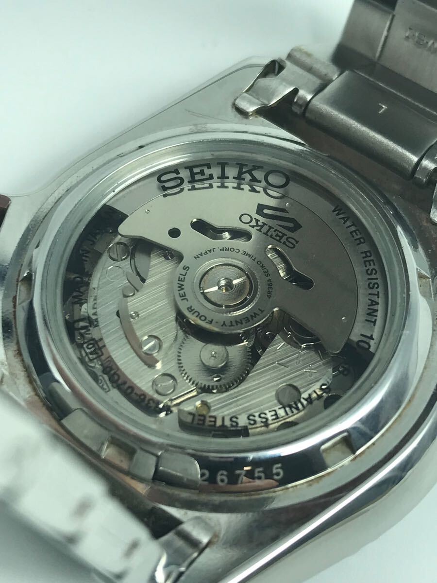 ☆掘り出し物☆SEIKO セイコー5スポーツ 4R36-07G0 自動巻き ☆掘り出し物☆SEIKO セイコー5スポーツ 4R36-07G0 自動巻き