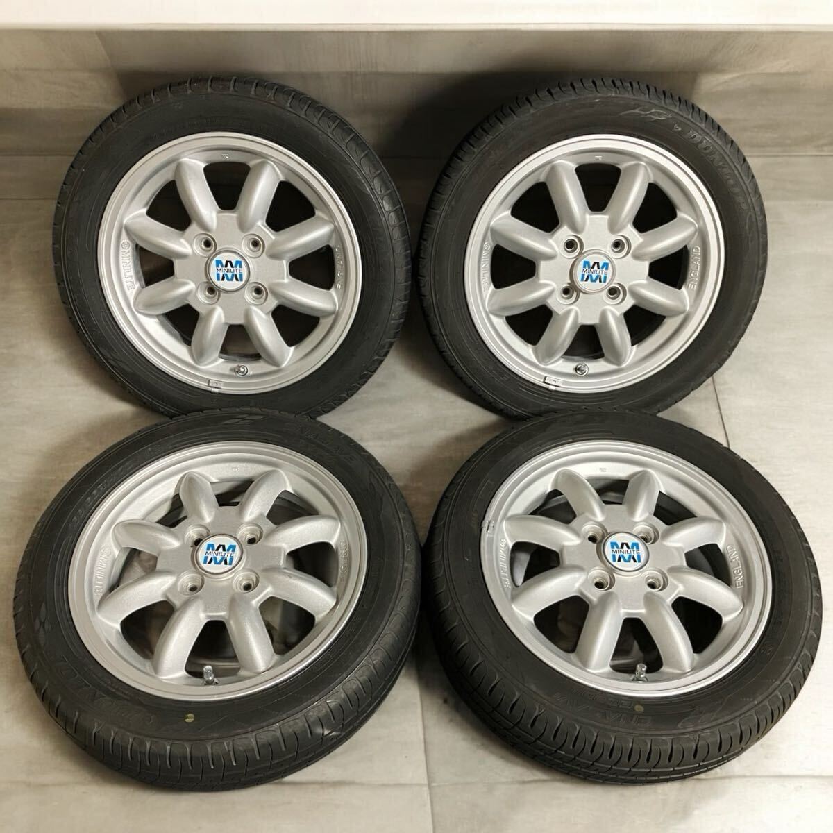 2020年製ダンロップ付 ミニライト 165/55R14 4.5J+45 4穴 PCD100 2020年製ダンロップ付 ミニライト 165/55R14 4.5J+45 4穴 PCD100