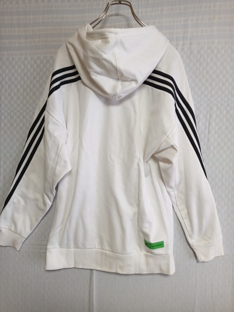 12119　★★　Adidas×Marimekko　パーカー　サイズL　白