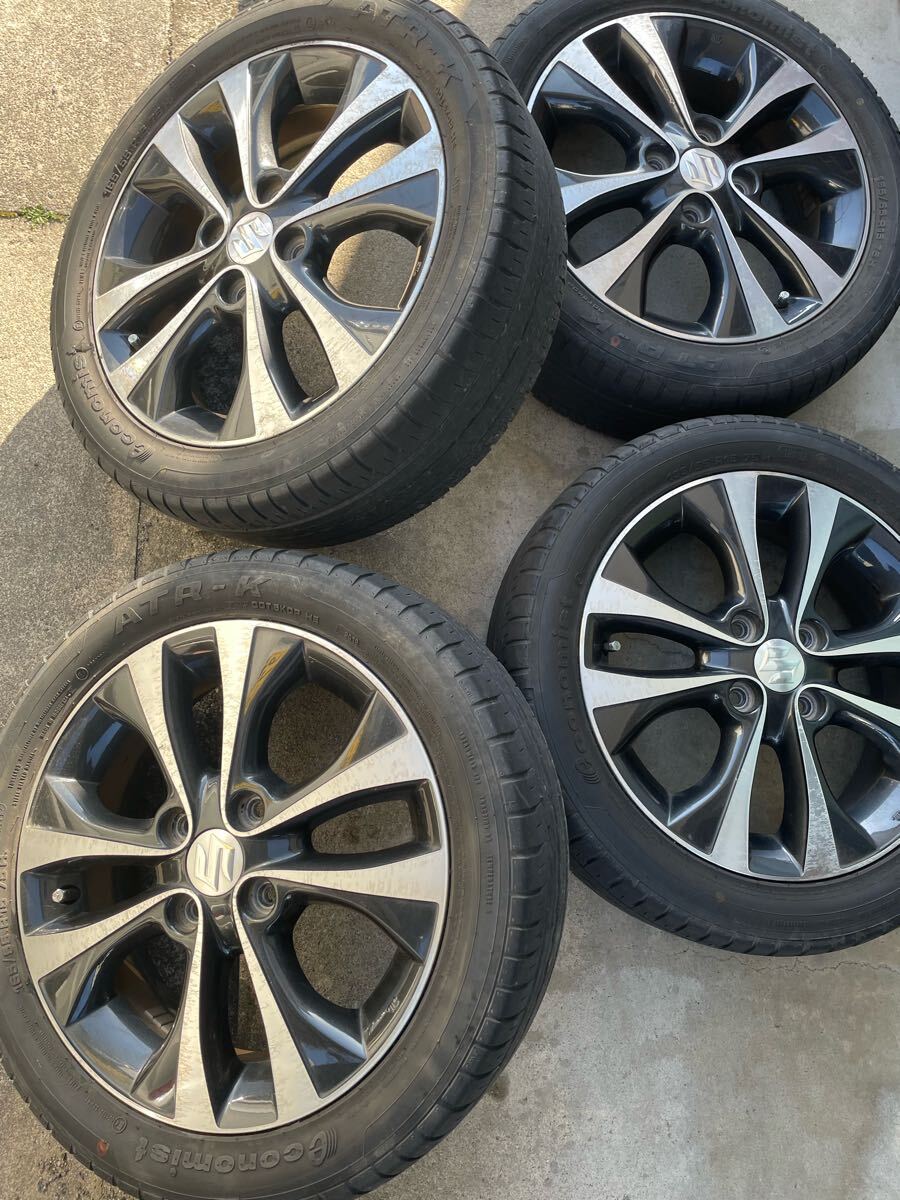 1円〜】スズキ純正 ワゴンRスティングレー 165/55R15 タイヤ 1円〜】スズキ純正 ワゴンRスティングレー 165/55R15 タイヤ
