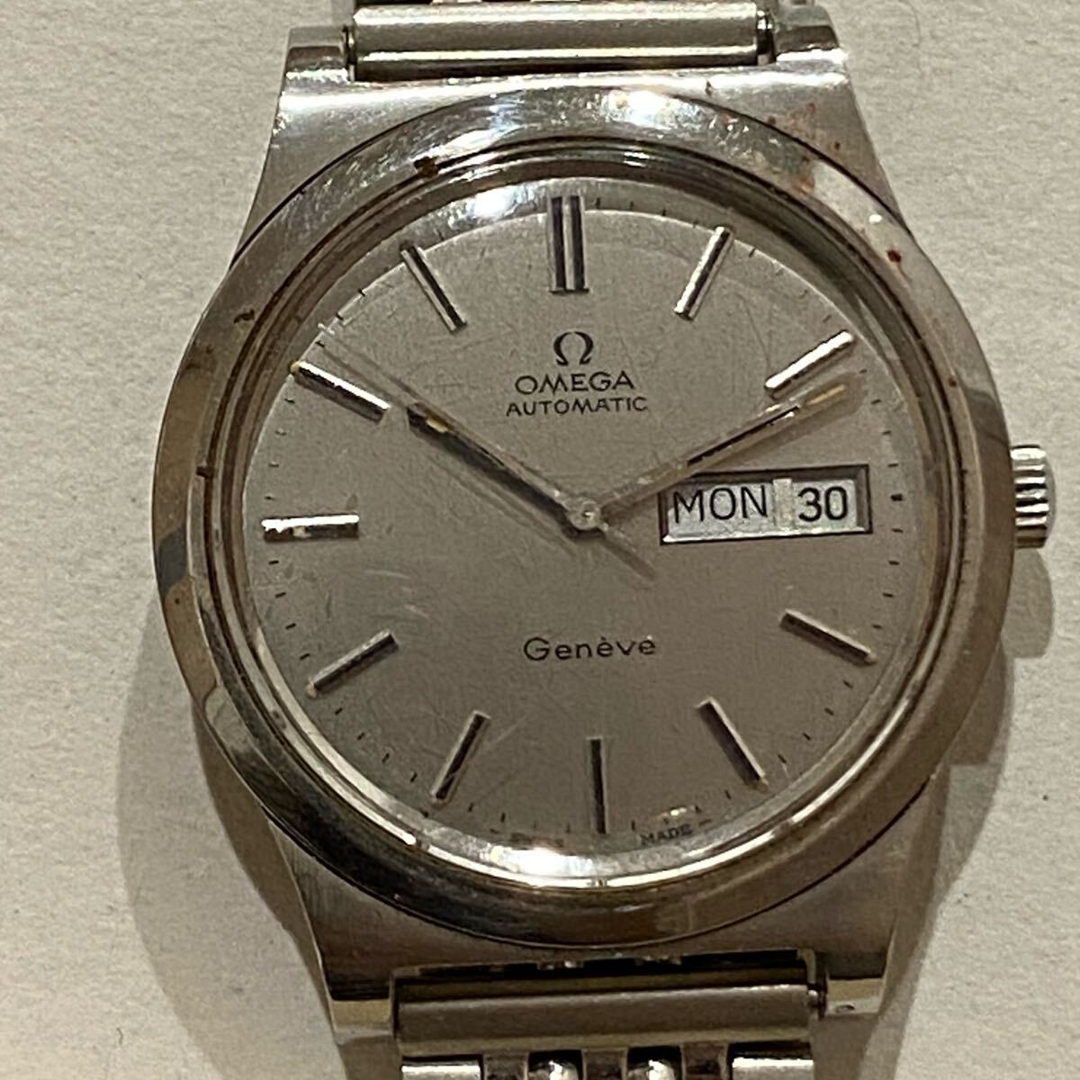 オメガ】Ω 腕時計 OMEGA Gene've ジュネーブ デイデイト 自動 オメガ】Ω 腕時計 OMEGA Gene've ジュネーブ デイデイト 自動